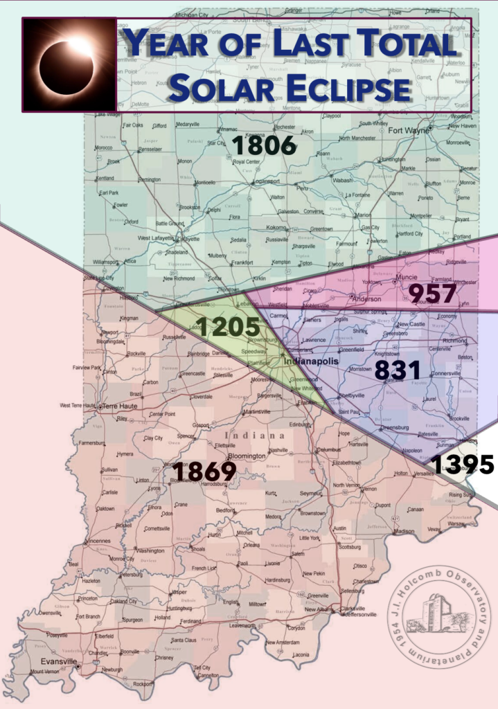 Date Of Last Total Solar Eclipse In Indiana Butler University   Date Of Last Indiana Total Eclipse 719x1024 